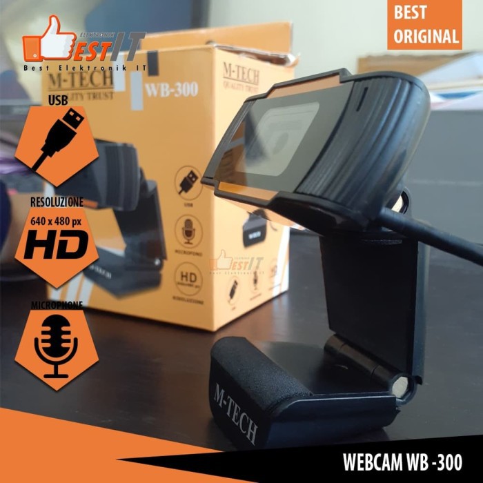 Kamera Web Webcam 480 MP HD Dengan MIC Untuk Komputer Untuk Laptop PC Skype MSN
