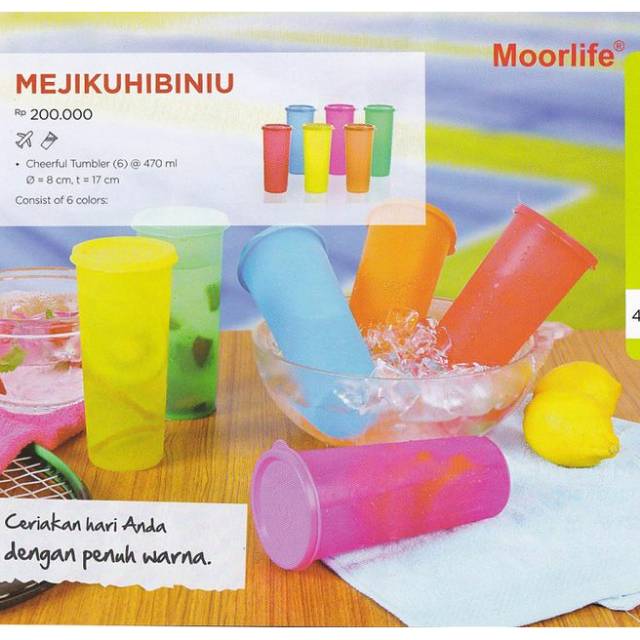 MOORLIFE Tumbler Mejikuhibiniu TERMURAH