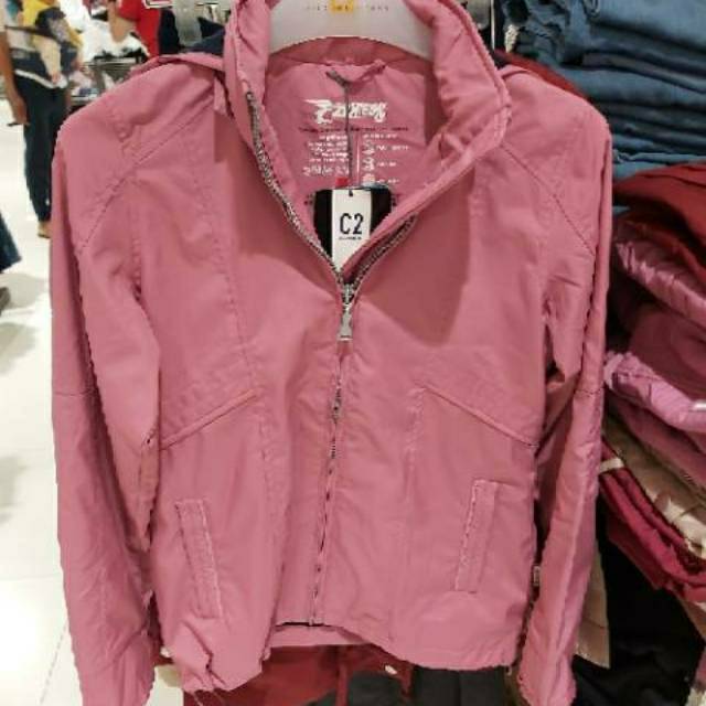 Jaket c2 bikers pink