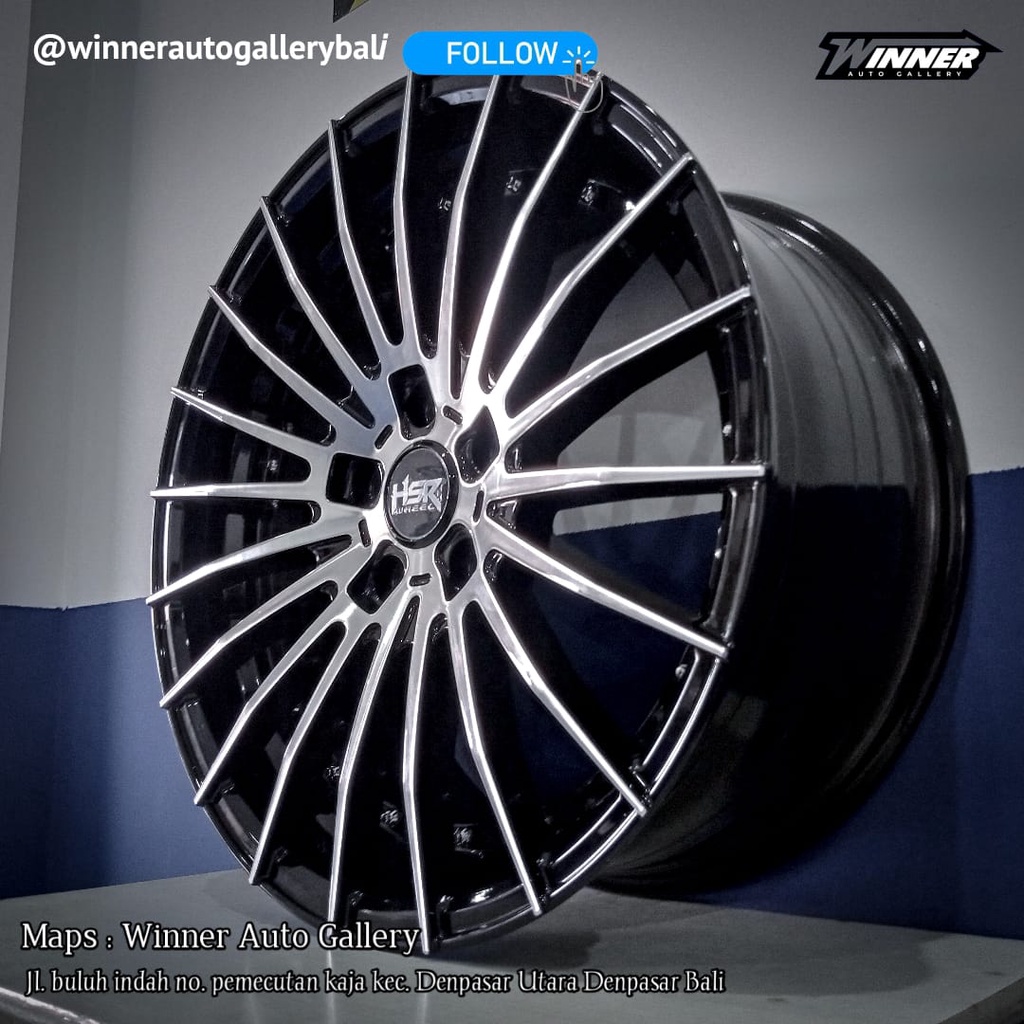 HSR WHEEL R18 VELG MOBIL PELEK ERTIGA,JUKE,INNOVA DLL-HSR WHEEL TANDAM