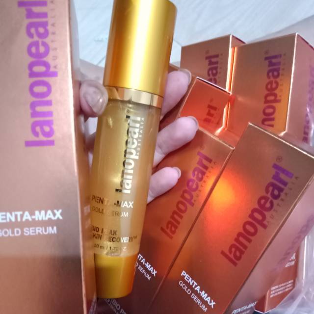 READYSTOCK LANOPEARL GOLD SERUM AUSTRALIA 50ML // PURAROSE