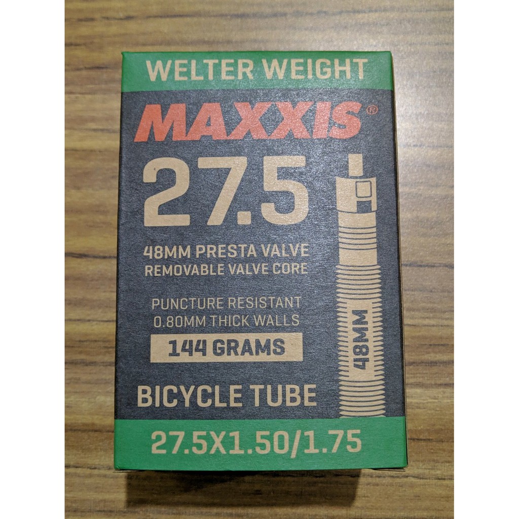 MAXXIS BAN DALAM SEPEDA 27.5X1.5-1.75 PRESTA - MAXXIS BAN DALAM 27.5X1.5-1.75 PENTIL KECIL PRESTA