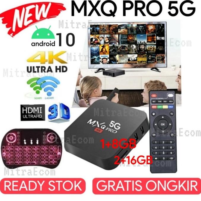 TERMURAH STB Android TV BOX MXQ PRO ULTRA HD 4K ORIGINAL Termurah