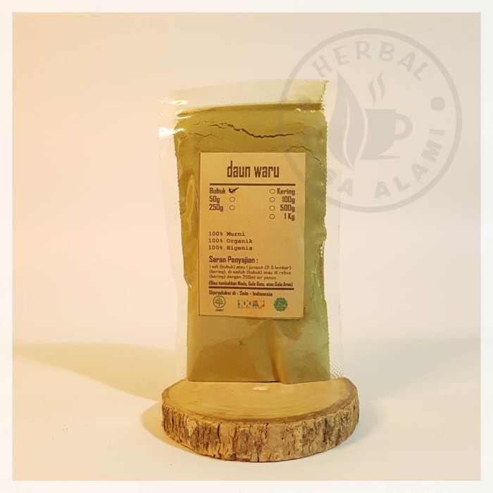 

DAUN WARU BUBUK | MURNI | Hibiscus Tiliaceus 100g