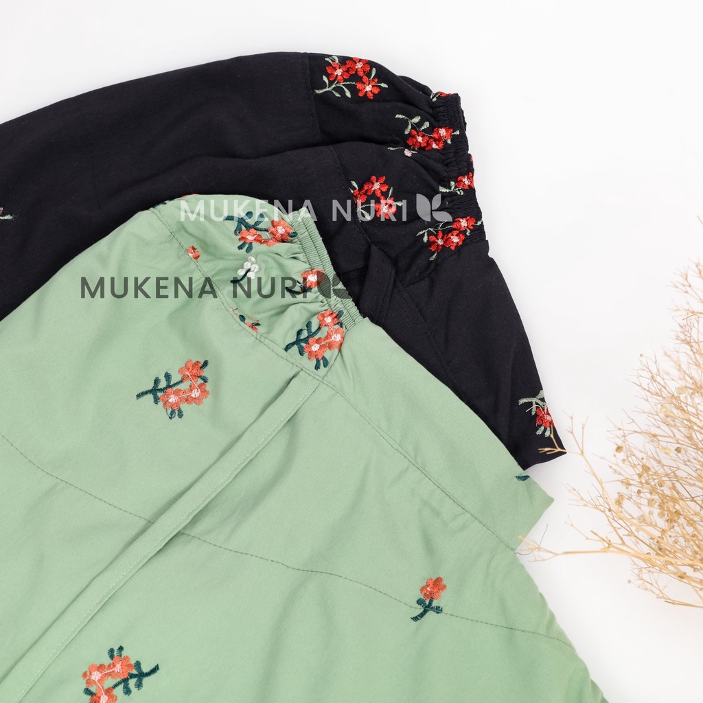 Mukena Dewasa Tabur Nayra Bunga Jumbo Bahan Katun