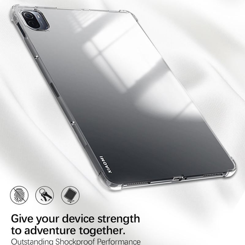 Xiaomi Pad 5 Pro Soft TPU Case Clear Airbag Back Cover for MiPad 5 Transparent Case Silicon DIY Tablet Cover for MiPad 5Pro Protective Shell