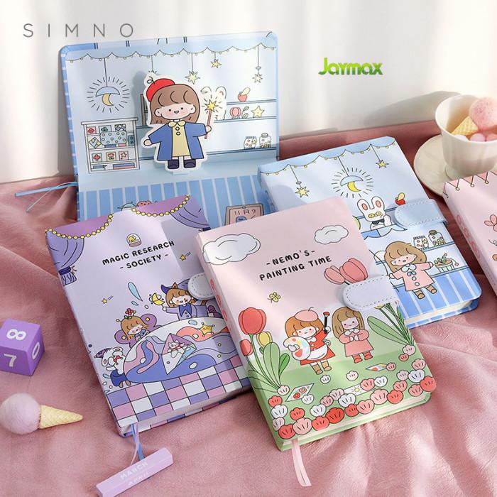 

Magnetic Notebook / Diary Jurnal Agenda Buku tulis Anak / Planner