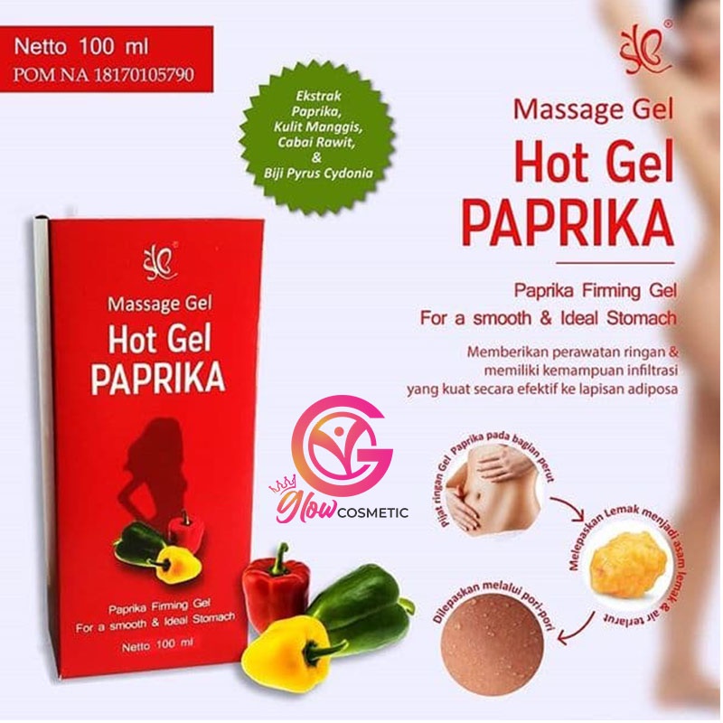 SYB MASSAGE GEL HOT GEL PAPRIKA 100ML