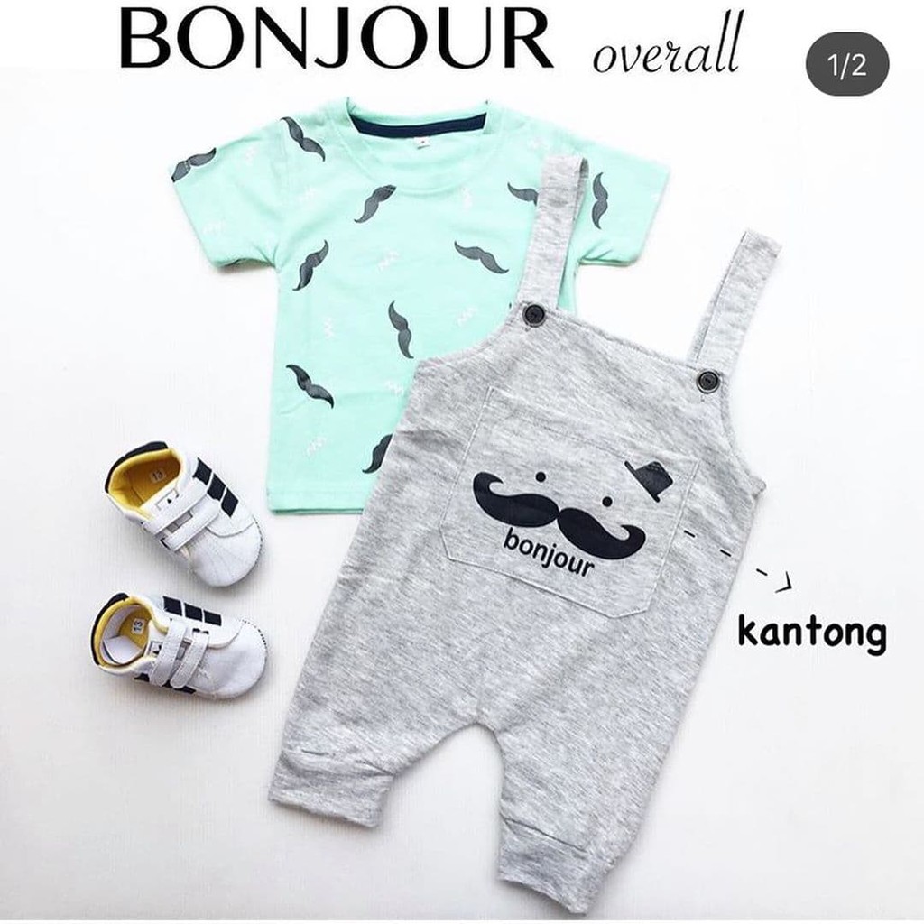 Baju overall anak laki-laki import