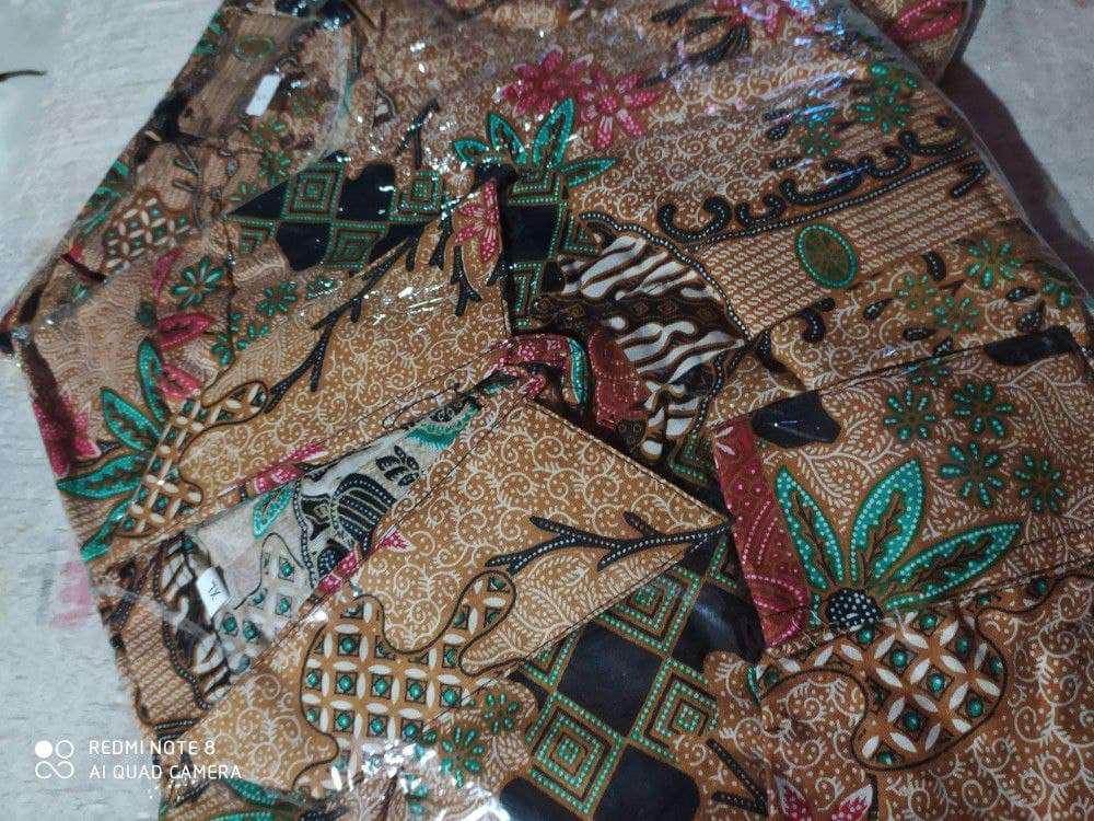 Batik Couple Keluarga Sania Ruffle Ori Ndoro Jowi Dnt Motif Terbaru