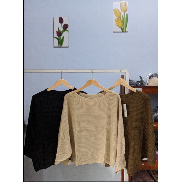 Batwing rajut Premium