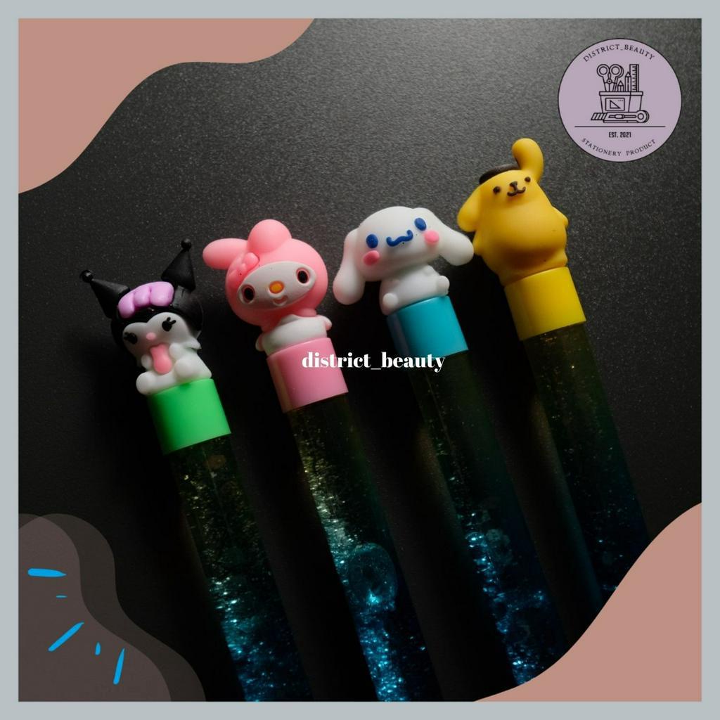 

PULPEN GLITTER SANRIO PULPEN LUCU BOLPEN GLITTER AIR KUROMI CINAMOROL PULPEN GEL LUCU IMUT TERMURAH