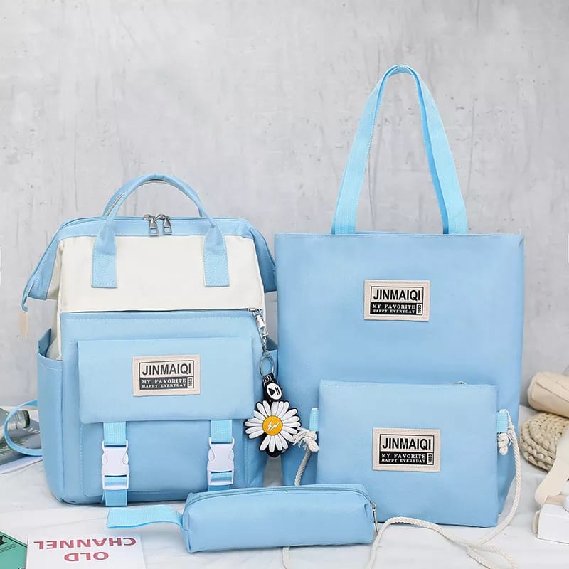 FAGETO - SWAB Limited Edition Tas Ransel Backpack 4in1 wanita terlaris Tas SET-2