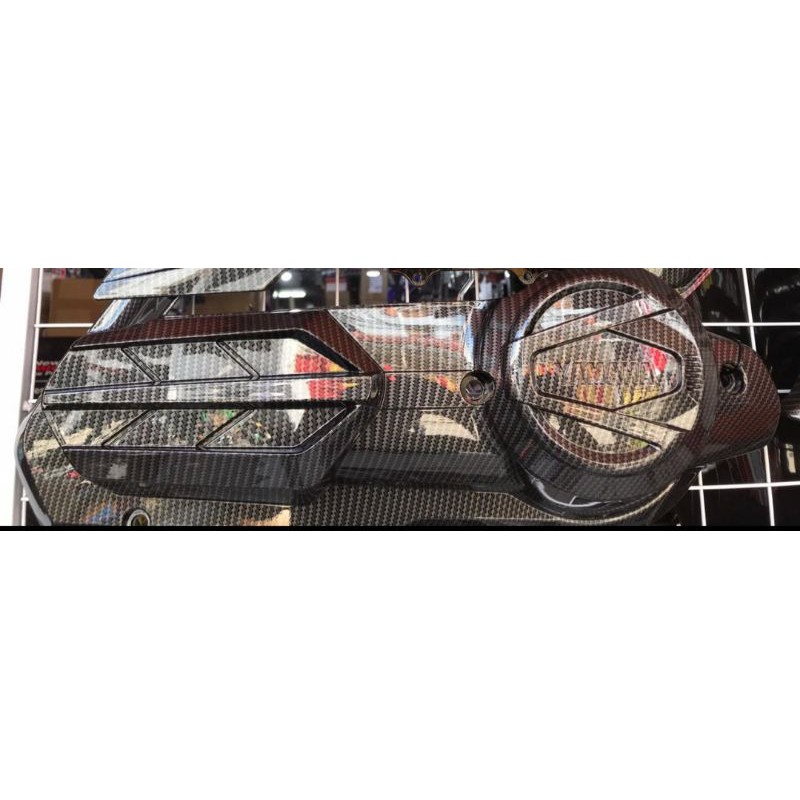 Cover CVT Nmax 2020 Carbon / Cvt New Nmax 2020 Carbon / Aksesoris Nmax 2020 Carbon