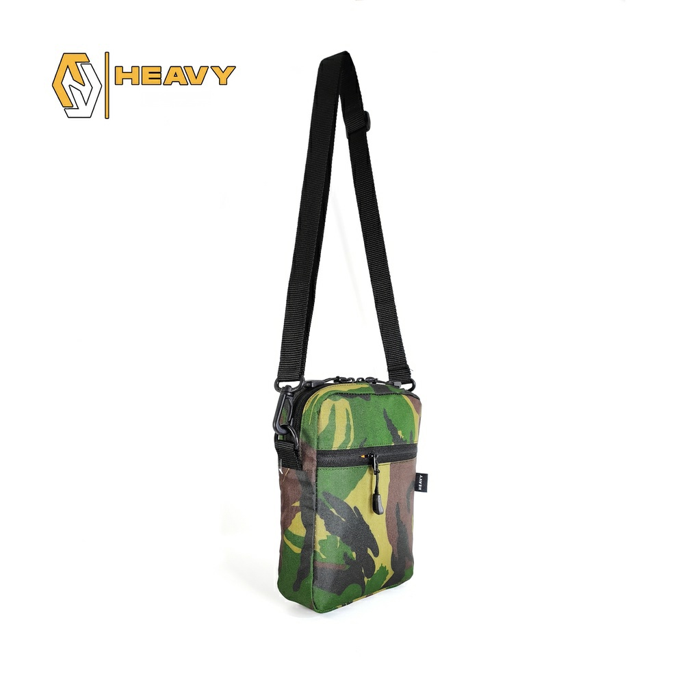 Tas Selempang Pria Heavy Original Elgano Series Loreng - Sling Bag Heavy Premium - Tas Pria Cross body