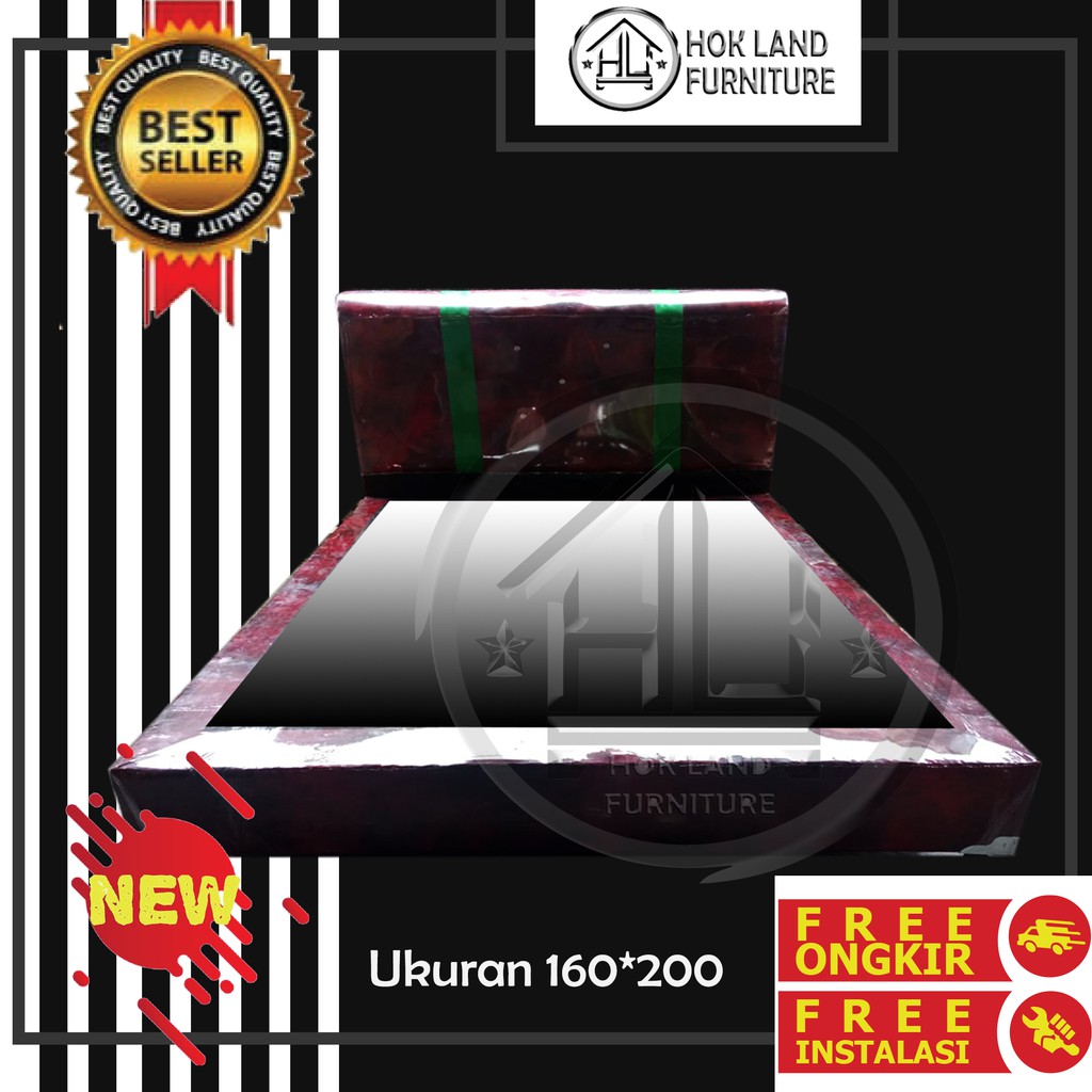 Divan sandaran tempat tidur minimalis / divan dipan kayu sandaran minimalis no 2 / DP18