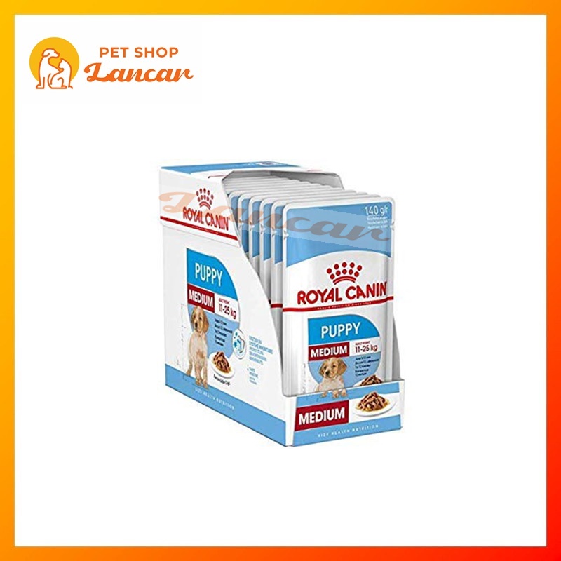 ROYAL CANIN MEDIUM PUPPY WET POUCH / WET FOOD 140GR