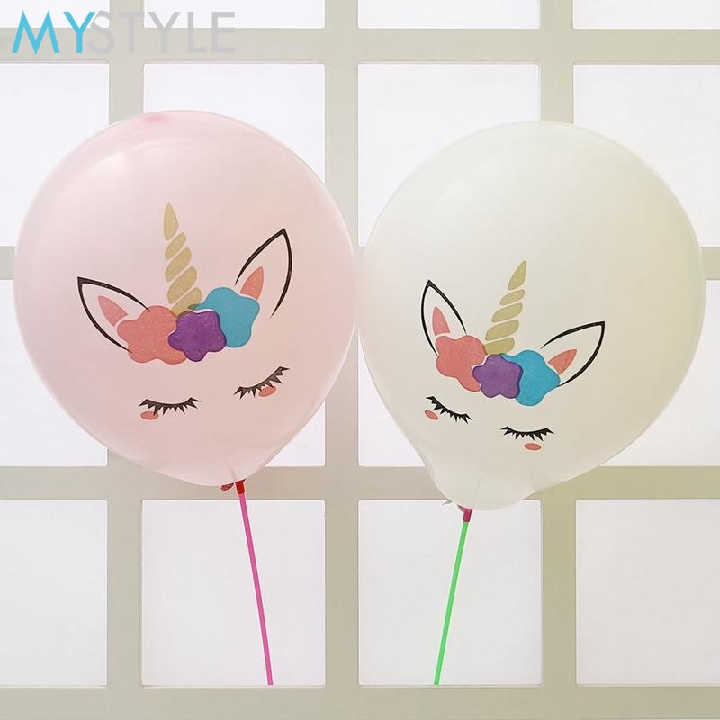 BALON LATEX UNICORN SATUAN BALON LITTLE PONY MURAH HAPPY BIRTHDAY