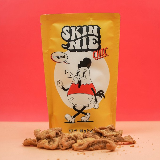 

SKIN-NIE Chic Original / Keripik kulit / Cemilan enak / skinnie