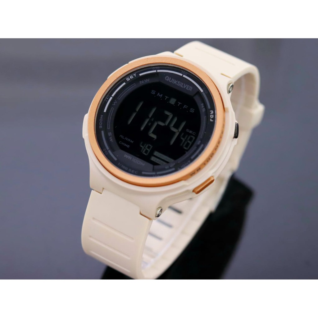 JAM TANGAN PRIA QUIKSILVER DIGITAL RUBBER DIAMETER 4,6 CM || JAM TANGAN FASHION QUICKSILVER QS