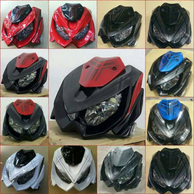 HEADLAMP Z1000 V1.0 LAMPU DEPAN Z250 MT25 INAZUMA VIXION BYSON XABRE MT15 MEGAPRO CB150R GSX150S
