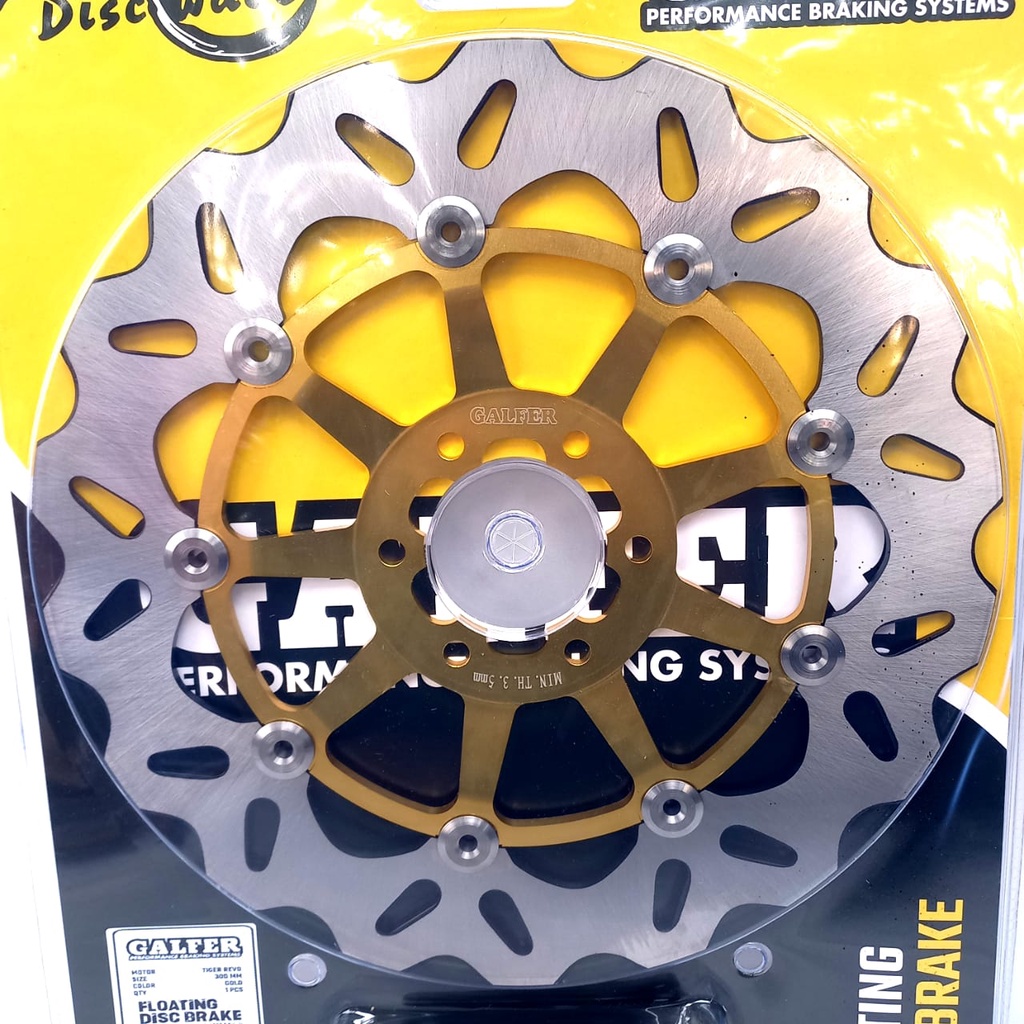 PIRINGAN CAKRAM TIGER REVO GALFER 300 MM DISC BRAKE FLOATING GALFER IMPORT QUALITY