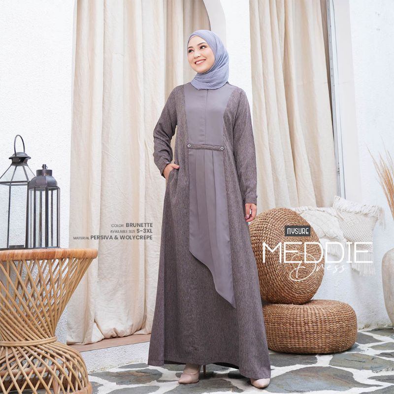 GAMIS MEDDIE DRESS BRUNETTE MAGENTA • MYSURE