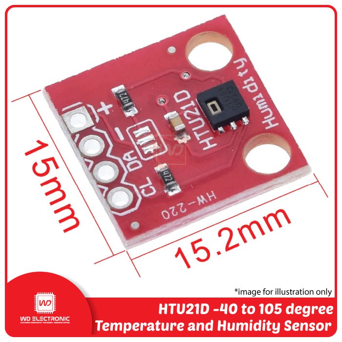 HTU21D Temperature and Humidity Sensor module HW-220