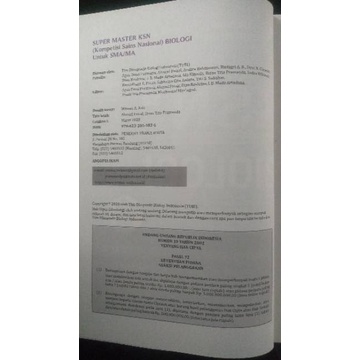 SUPER MASTER KSN/OSN BIOLOGI SMA/MA-3