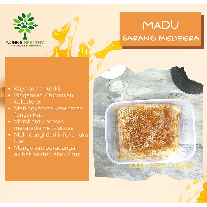 

Sarang Madu Melifera 500gr