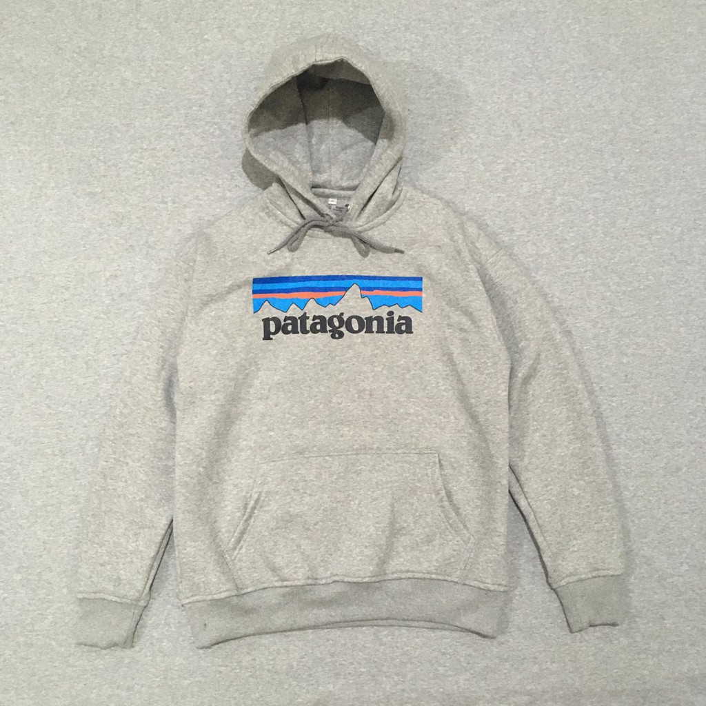 Patagonia Misty Katun Hoodie Katun Fleece Unisex Model Kasual Warna Misty Katun Fleece Unisex