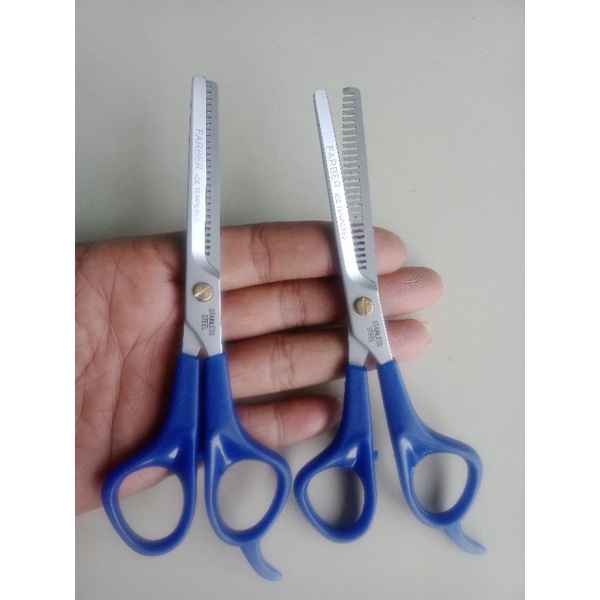 Gunting penipis ) gunting Sasak Rambut FARBER /Gunting Sasak Rambut /Gunting Sasak 1 sisi