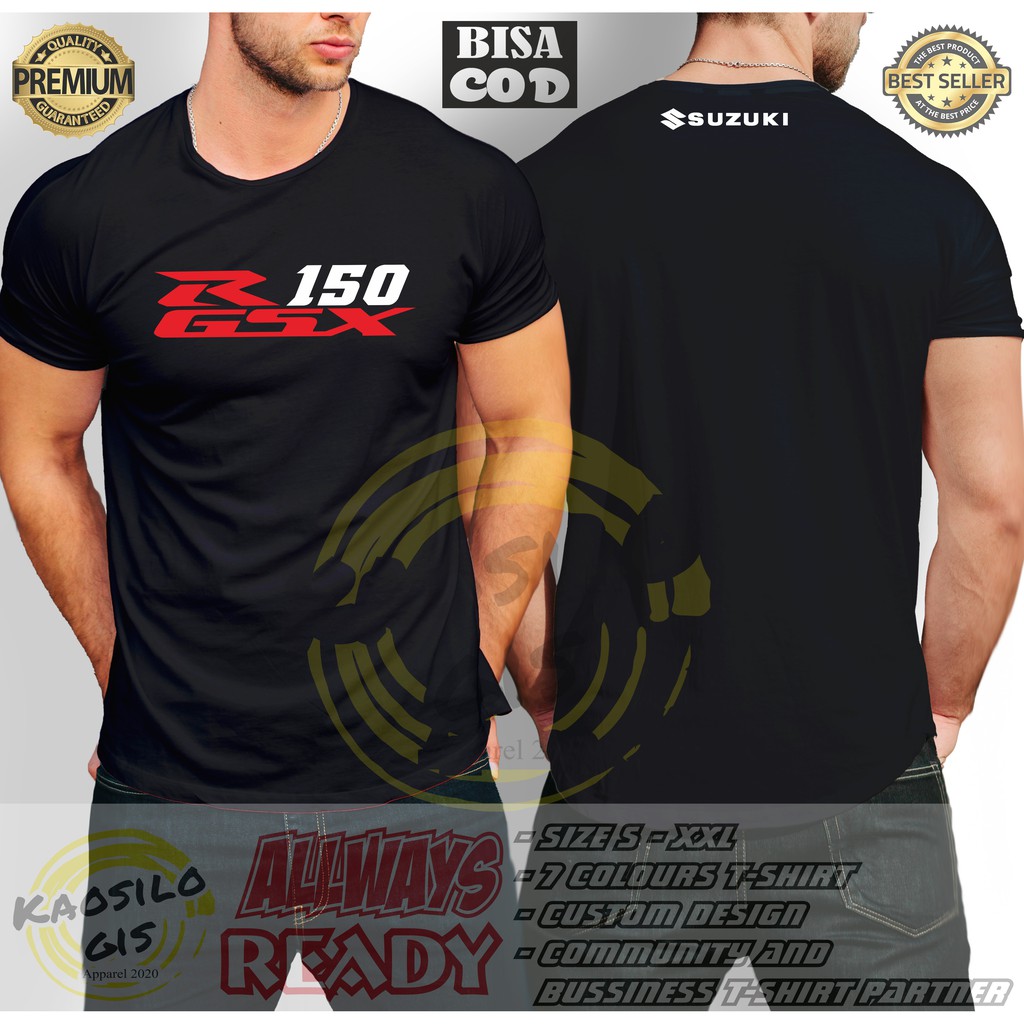 Kaos SUZUKI GSX 150R GSX150R RACING OTOMOTIF - Kaosilogis