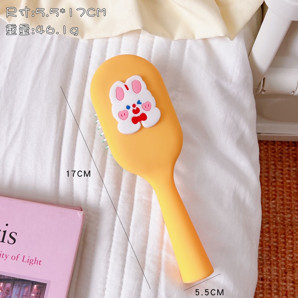 sisir puddle brush kecil karakter lucu warna warni bahan plastik harga grosir kualitas import