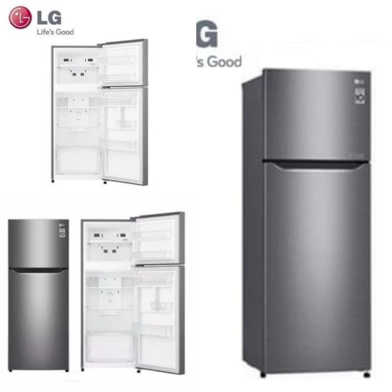 PRELOVED LG Kulkas 2 Pintu GN-B195SQMT Smart Inverter Lemari Es Tray Ice Maker