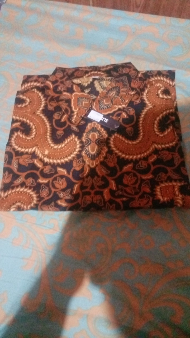 Batik Pria Lengan Panjang Slim Fit Kemeja Batik Pria Baju Batik Pria Slimfit