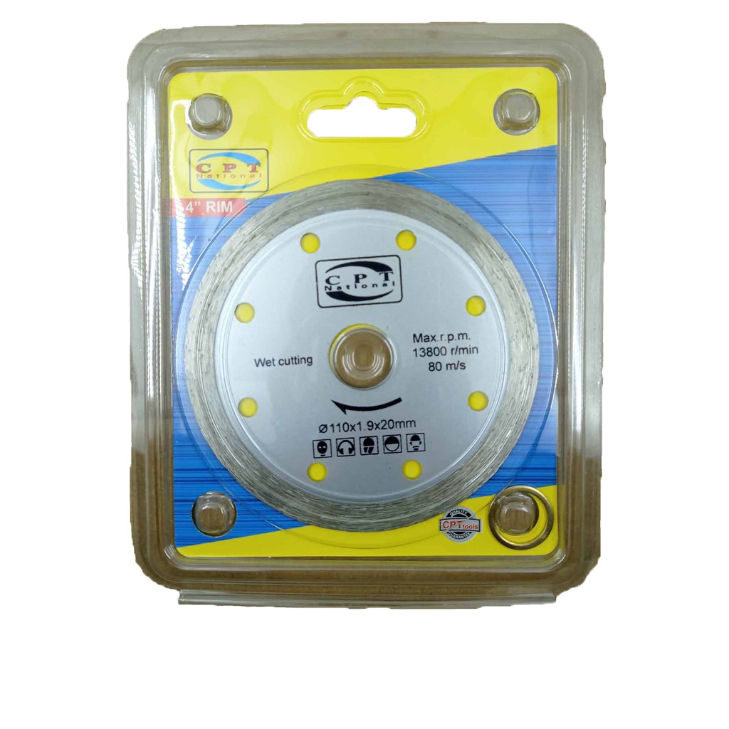 Diamond Wheel WET Cutting 4" CPT Mata Potong Keramik Diamond Saw Blade