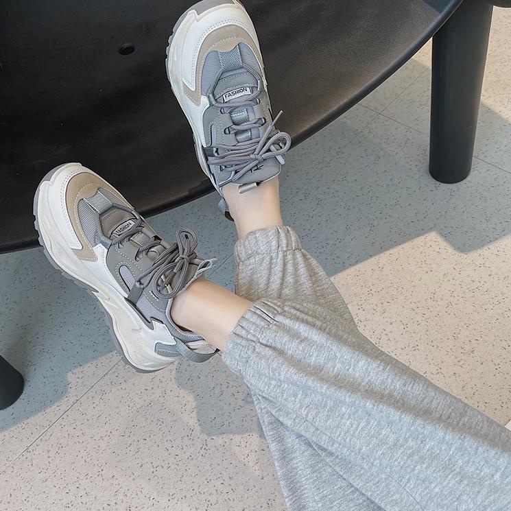 Beeyoo Sepatu Sneakers Wanita Import Sport Shoes Sepatu Jalan Santai Casual WD113 [PL. 870]