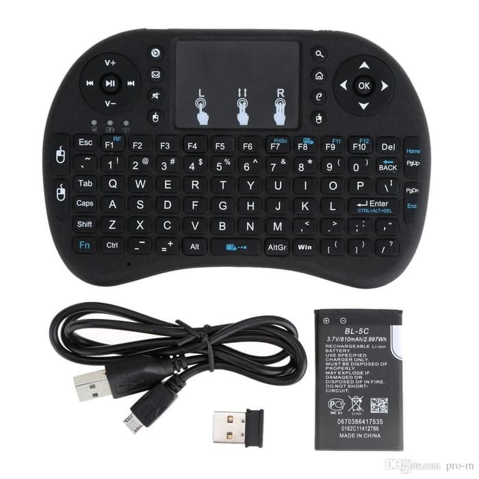 Mini Keyboard Wireless I8 UKB500 Battery BL5C