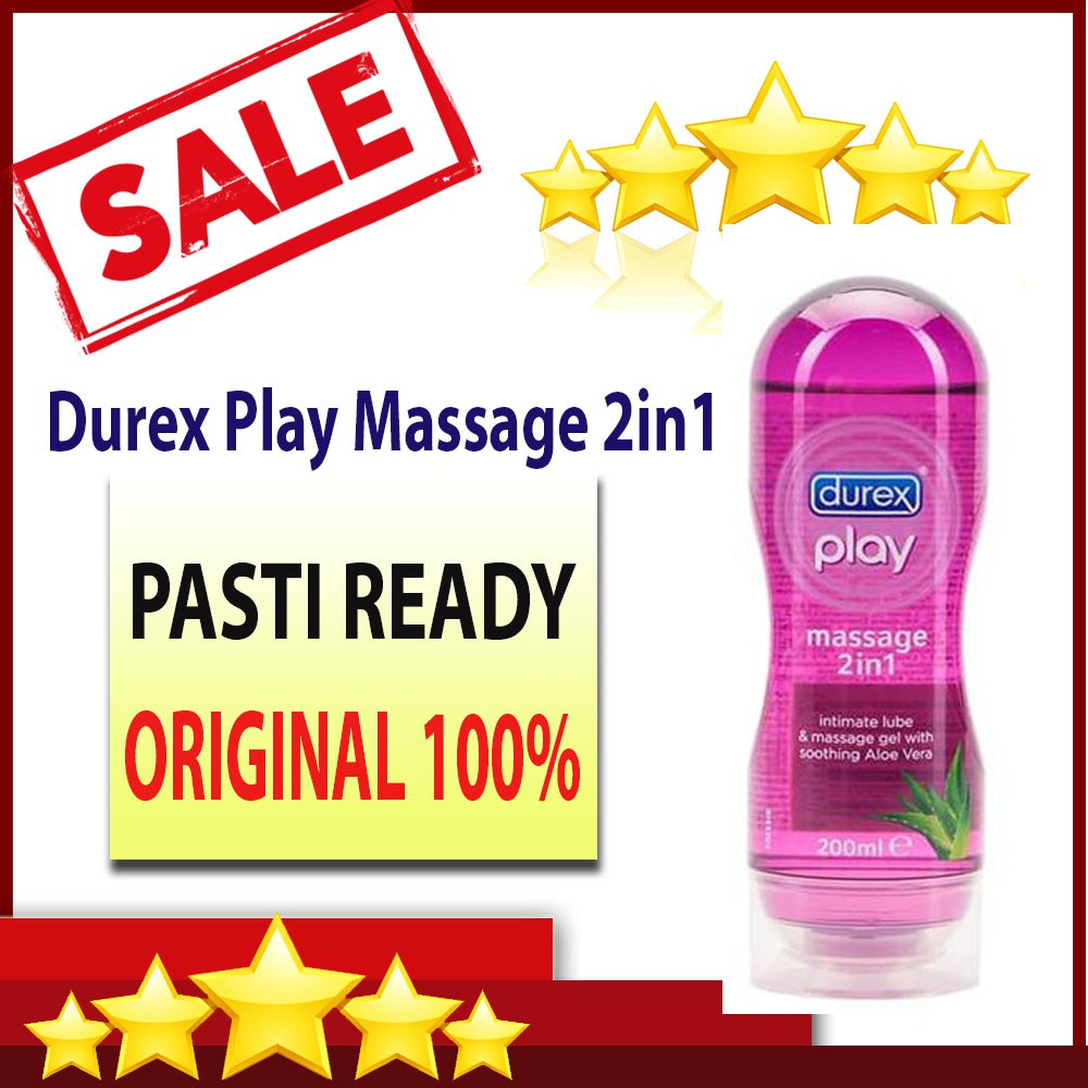 PROMO Durex Play Massage 2 in 1 ORIGINAL - Pelumas Khusus Tahan Lama