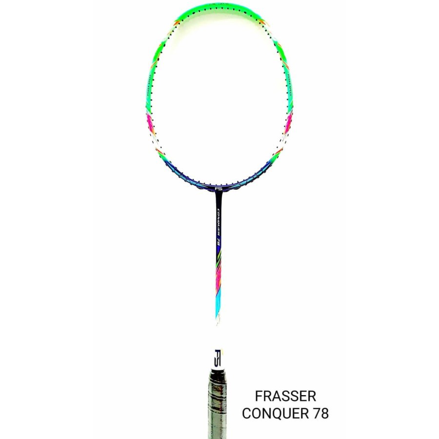 raket badminton bulutangkis frasser conquer 78
