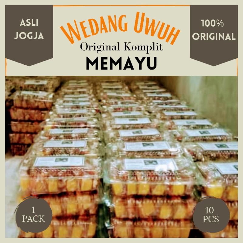 Wedang Uwuh Komplit Original Premium Memayu 1 Pack 10 Pcs