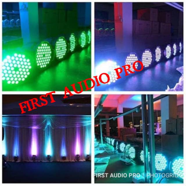 LAMPU PAR LED 54*3 WATT FULL COLOR