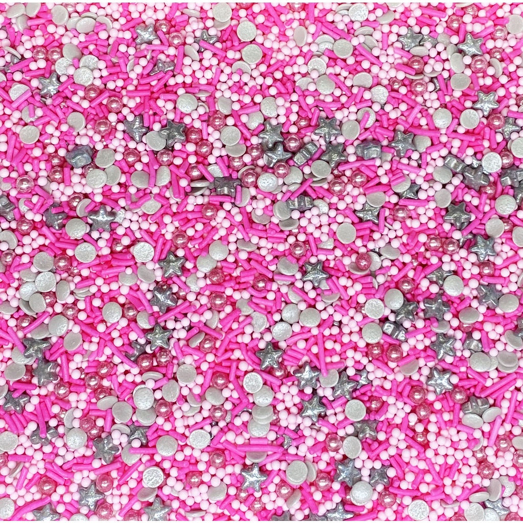 

Sprinkle permen impor - shocking pink