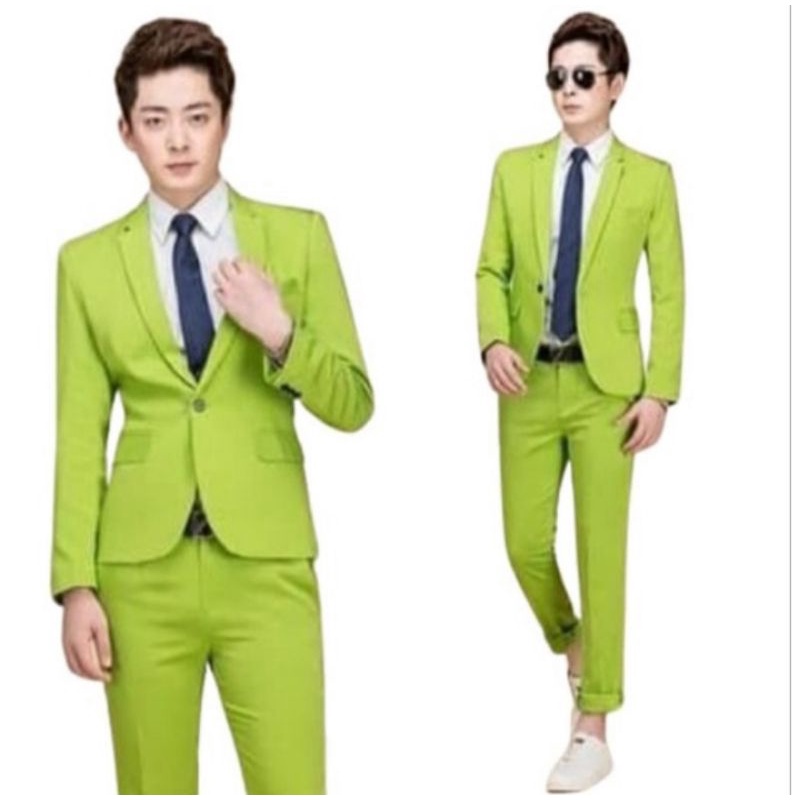 Setelas jas blazer pria/Setelan jas kerja pria/Setelan blazer pria