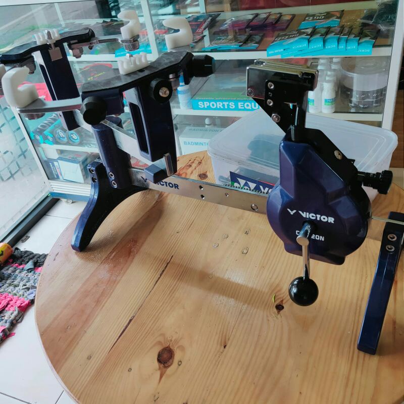 Alat Mesin Senar Raket badminton Victor Manual Portable