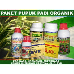 PAKET PUPUK BUDIDAYA PADI ORGANIK NASA LENGKAP