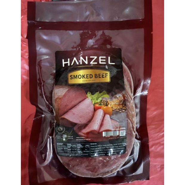 

Hanzel smoked beef 200gr