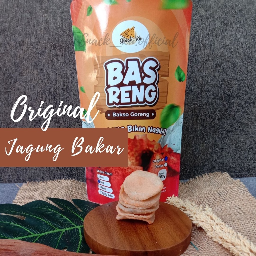 

BASRENG ORIGINAL JAGUNG BAKAR - Bakso Goreng Original Bagung Bakar / Cemilan kripik/krupuk surabaya