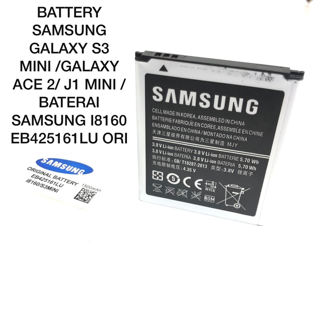 Baterai Original Samsung I8160 / Galaxy Ace 2 / galaxy S3 mini non pack